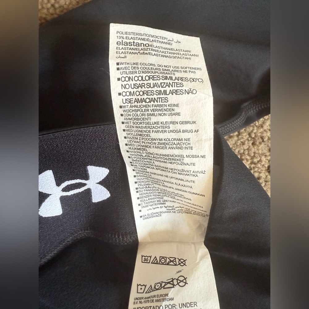 UNDER ARMOUR Womens Heat Gear Slim Leggings Size S - Picture 5 of 10